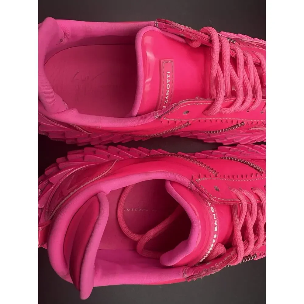 Giuseppe Zanotti Urchin Pink Sneakers EU 43 US 10